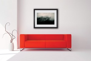 Matapédia. Oeuvre papier. Encadrement non inclus.